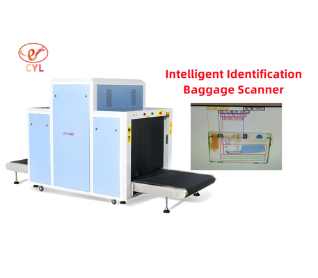 Identificación inteligente de 40AWG X Ray Baggage Scanner Machine With