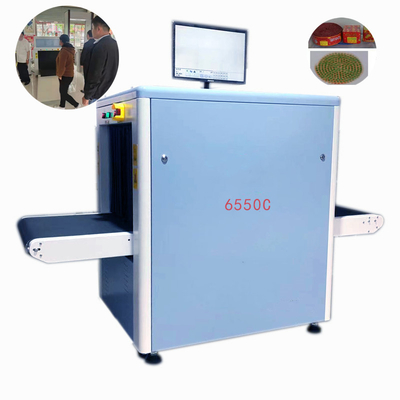 Energía dual del transportador de la certificación X Ray Luggage Scanner los 90cm de la FCC